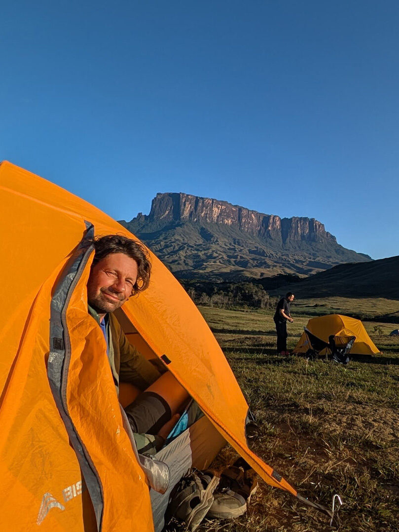 Andreas Aschaber-Guyana-Tafelberg-Tepui-Zeltlager