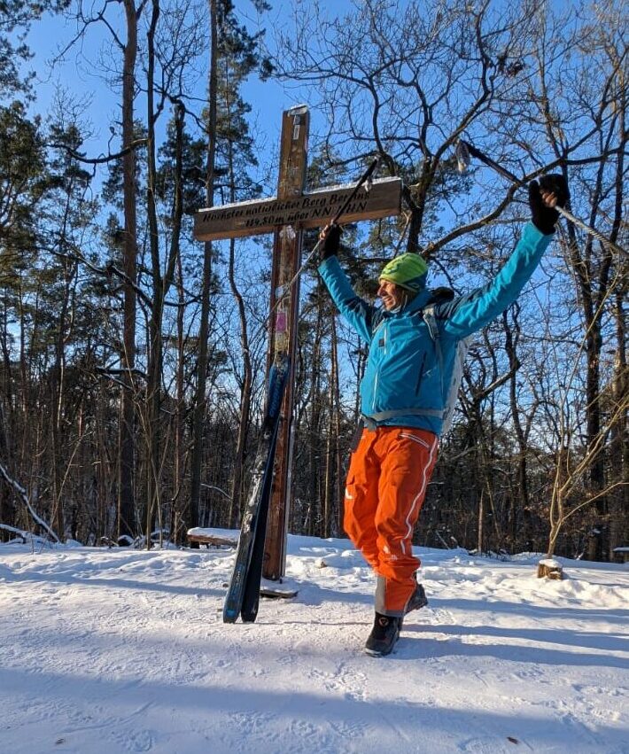 Mit Skiern auf die 16 Bundeslandgipfel Deutschlands